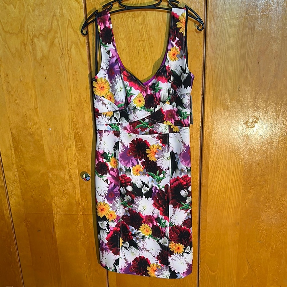Purple Ruched Sleeveless Dress